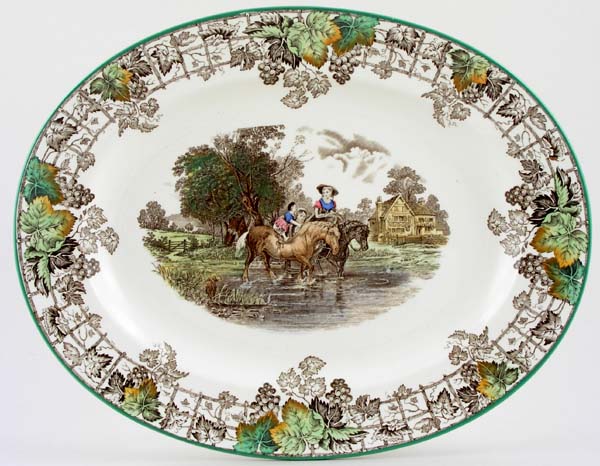 Meat Dish or Platter c1940s
